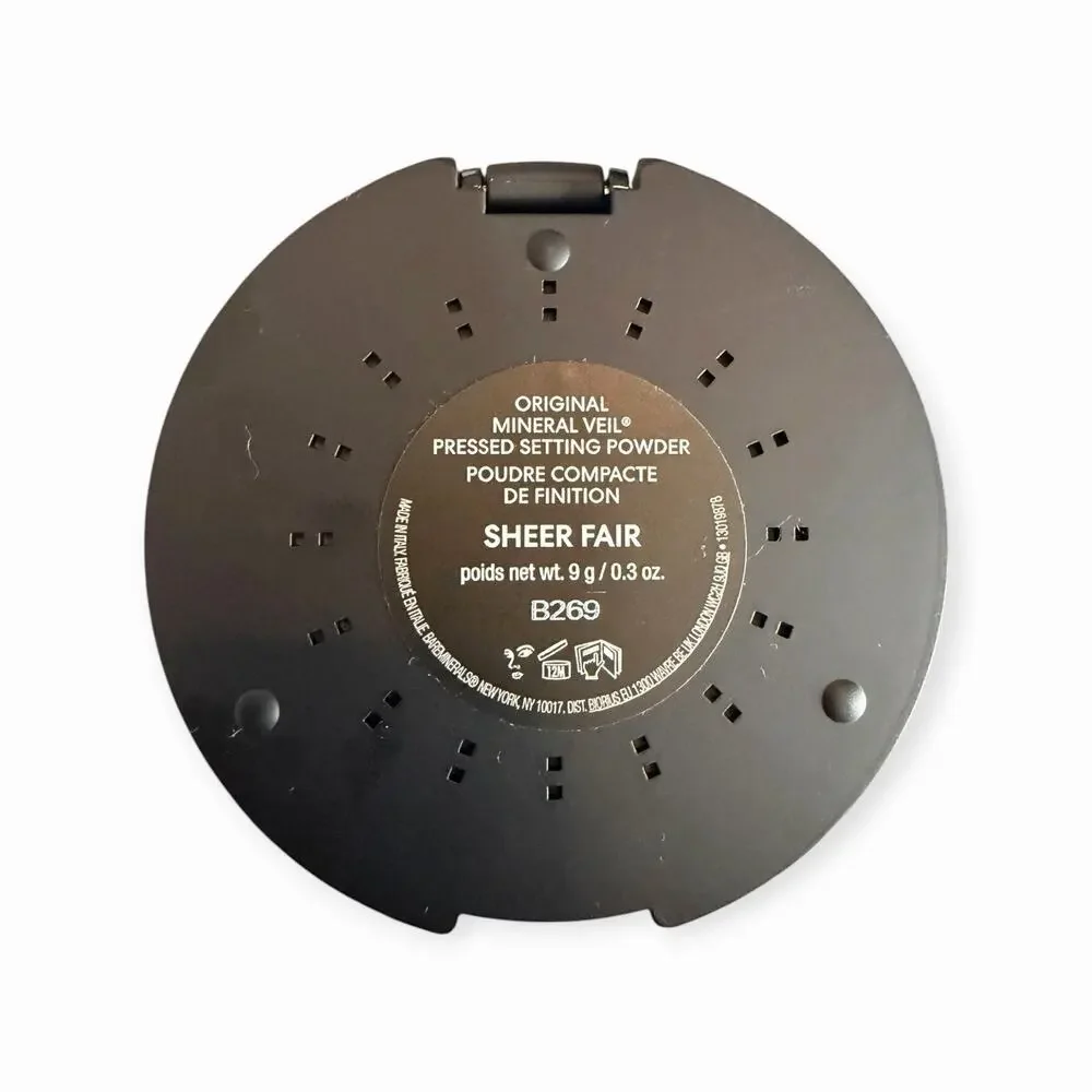 bareMinerals Original Mineral Veil Pressed Setting Powder - Sheer Fair - 0.3 oz